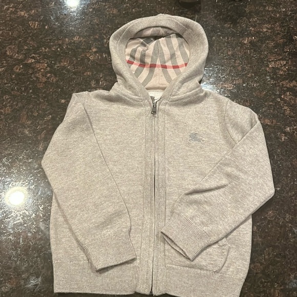 Burberry Other - Authentic boys 4t Burberry zip sweater